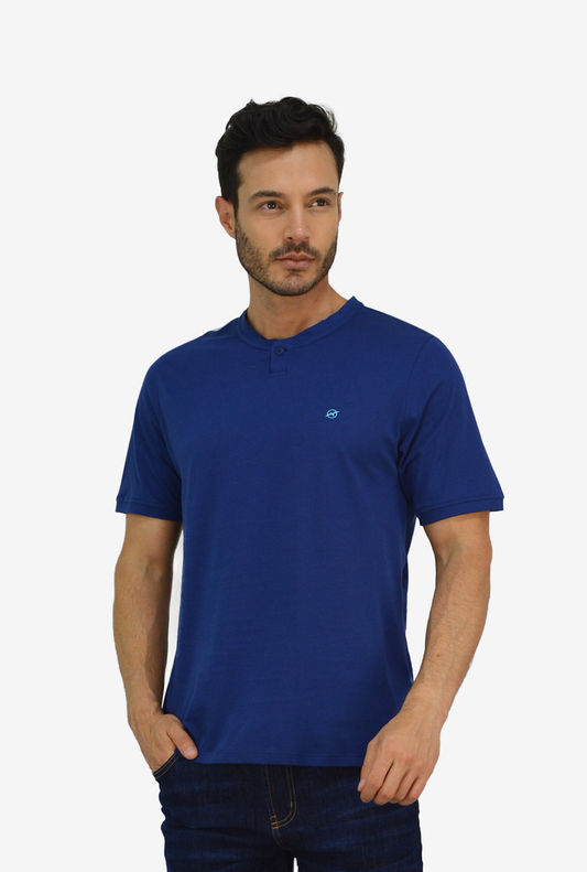 Camiseta Azul Para Hombre TS3041