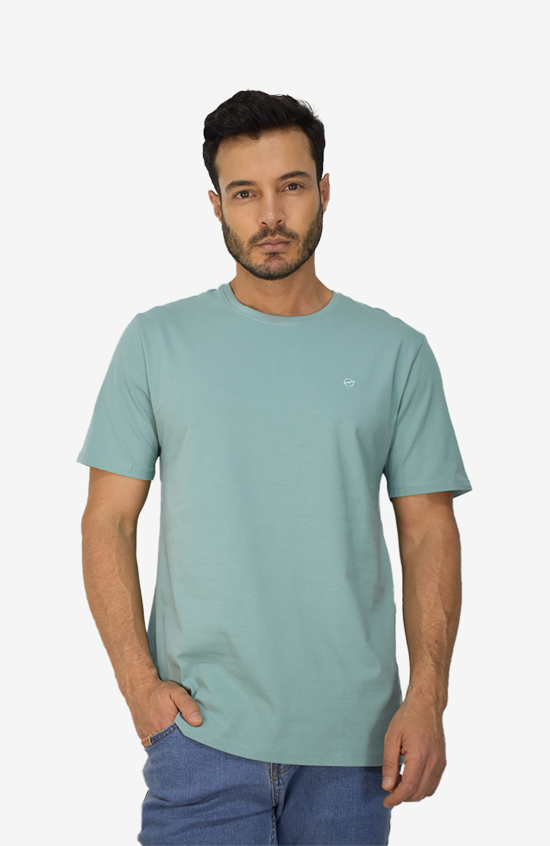 Camiseta Verde Para Hombre