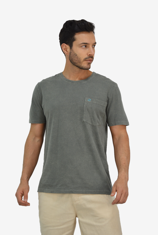 Camiseta Gris Para Hombre TS3035