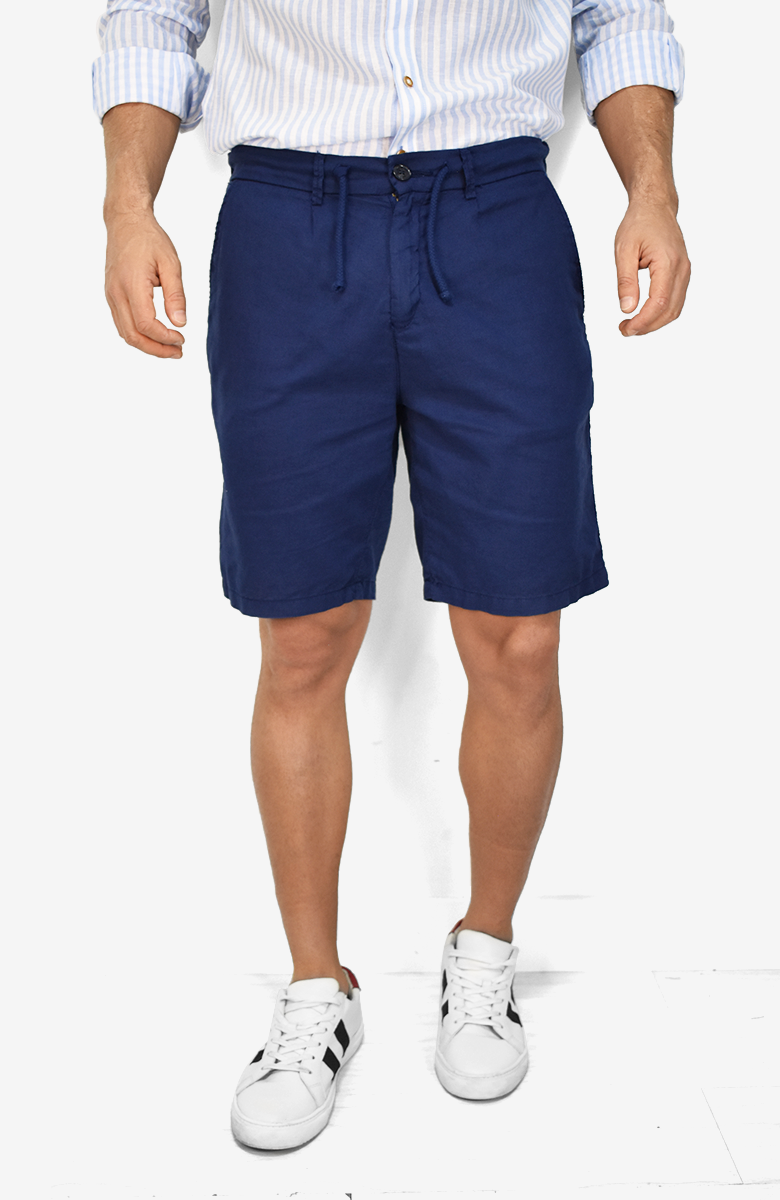 Bermuda Azul Para Hombre