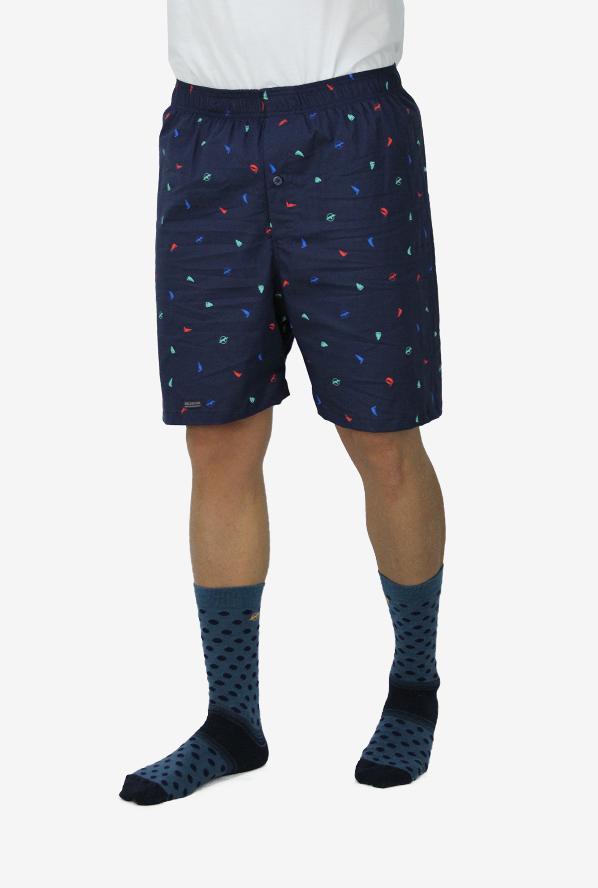 Boxer Para Hombre Azul DMBX01