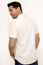 CAMISA PIQUE MANGA CORTA PARA HOMBRE