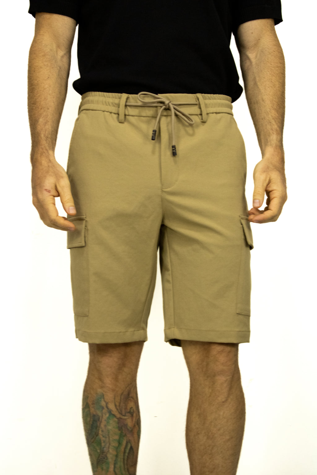 BERMUDA CARGO CAQUI PARA HOMBRE