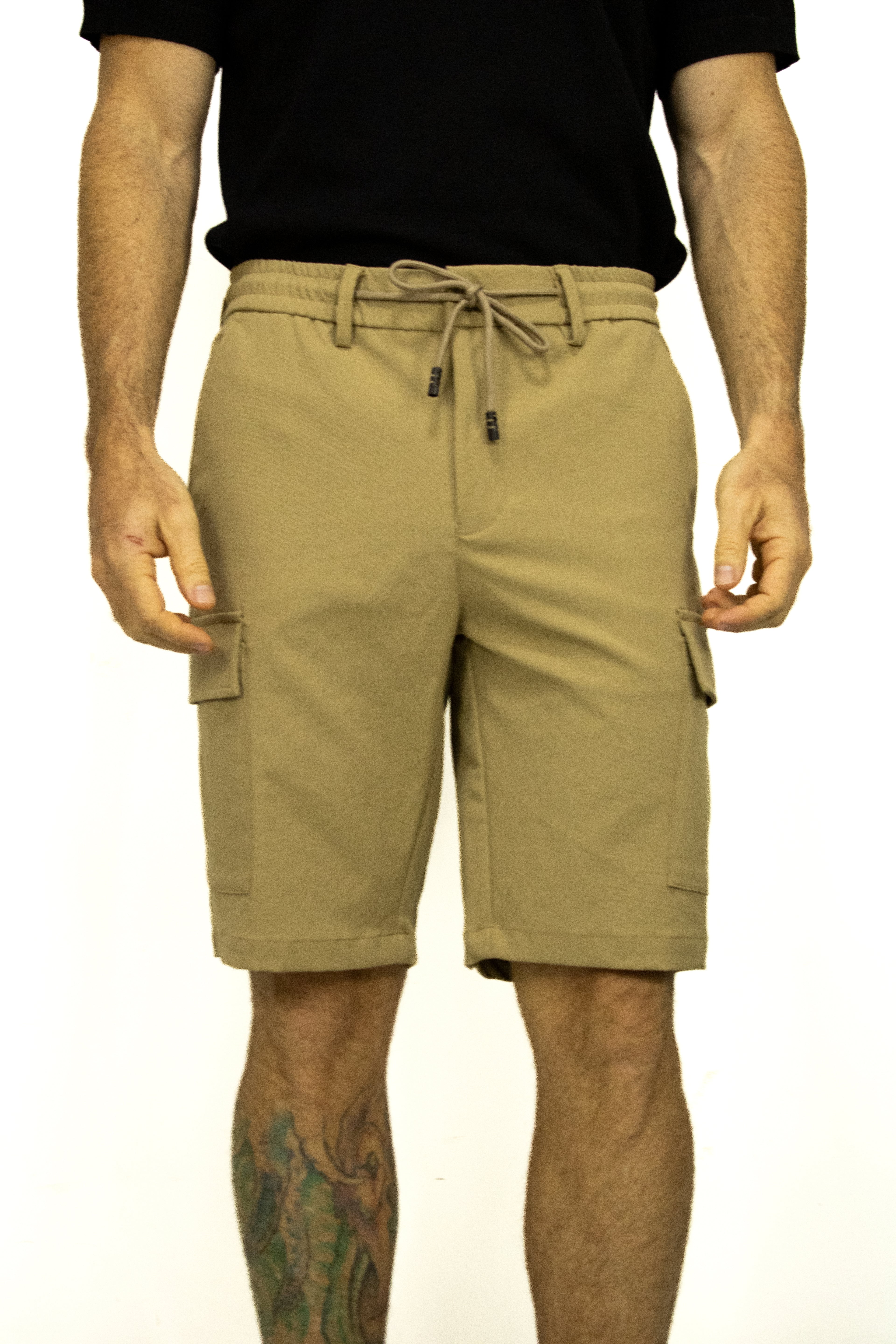 BERMUDA CARGO CAQUI PARA HOMBRE