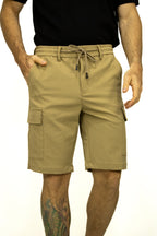 BERMUDA CARGO CAQUI PARA HOMBRE