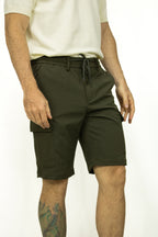 BERMUDA CARGO VERDE PARA HOMBRE