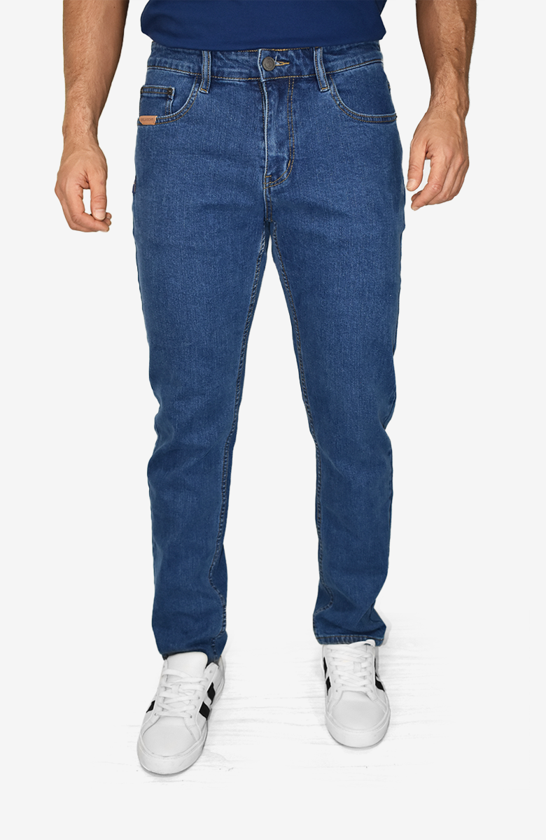 Jean Para Hombre Azul Medio
