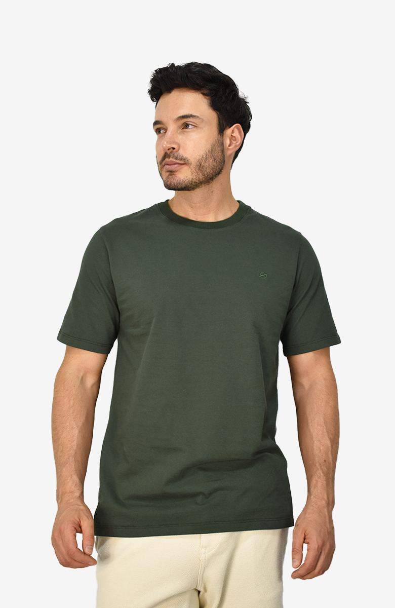 Camiseta Verde Para Hombre