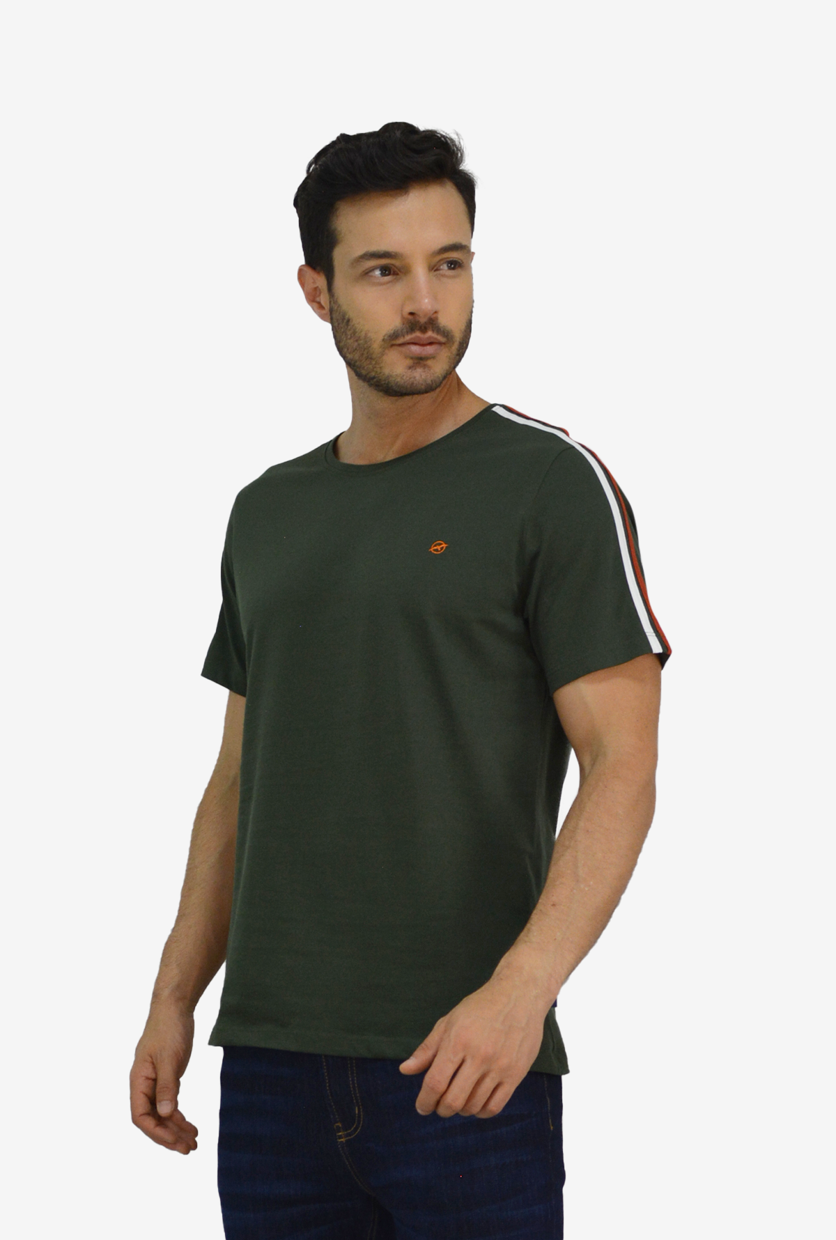 Camiseta Verde Para Hombre TSM3044