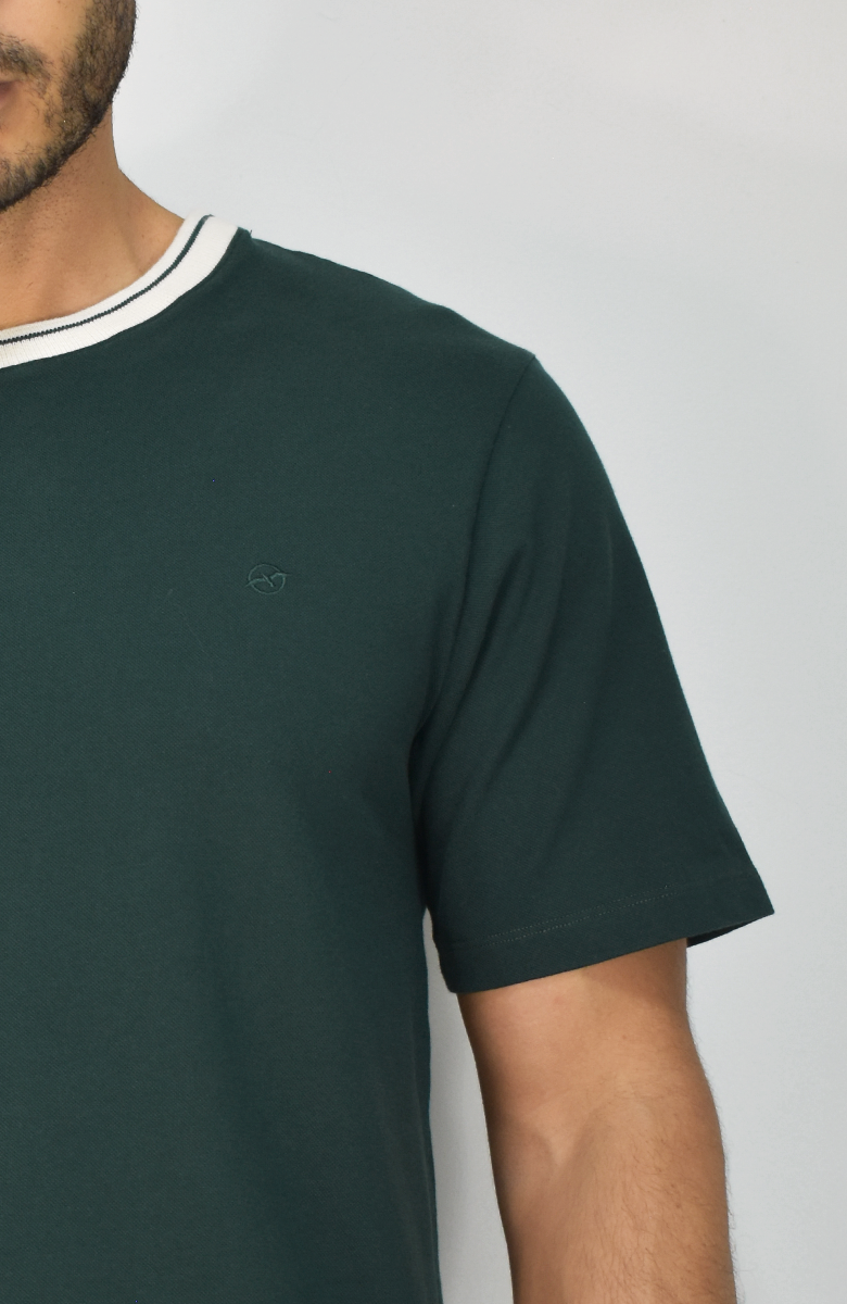 Camiseta Verde Para Hombre