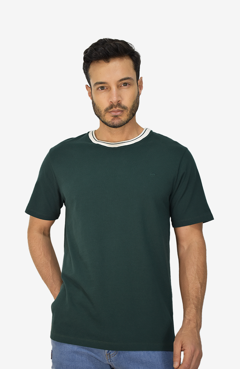 Camiseta Verde Para Hombre