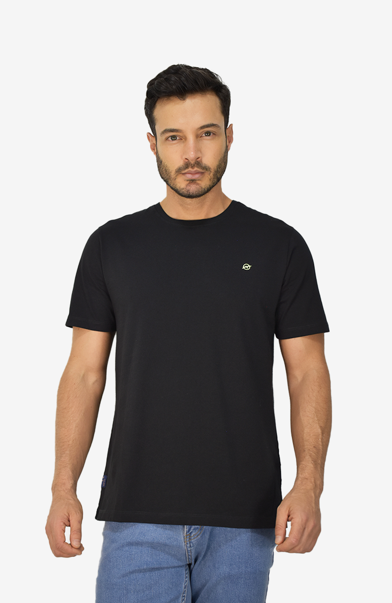 Camiseta Negra Para Hombre