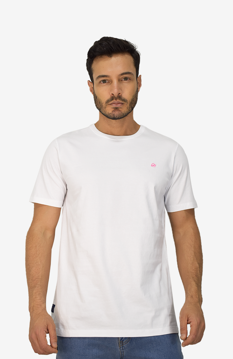 Camiseta Blanca Para Hombre