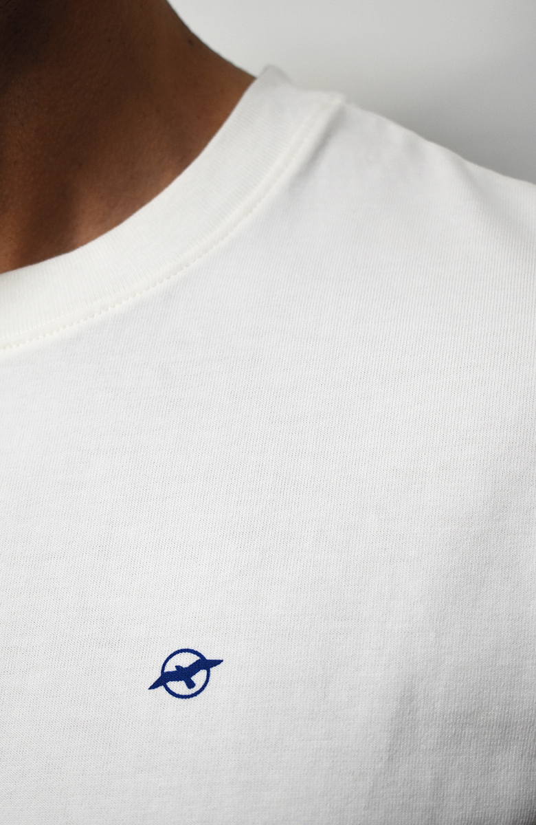 Camiseta estampada de nuestra colección OVERDRIVE Marfil