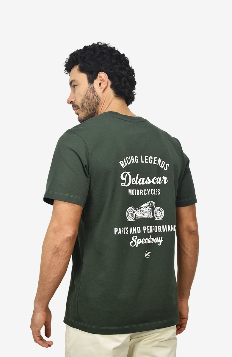 Camiseta estampada de nuestra colección OVERDRIVE Verde