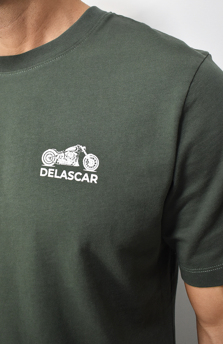 Camiseta estampada de nuestra colección OVERDRIVE Verde