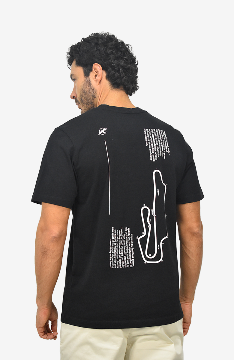 Camiseta estampada de nuestra colección OVERDRIVE Negra