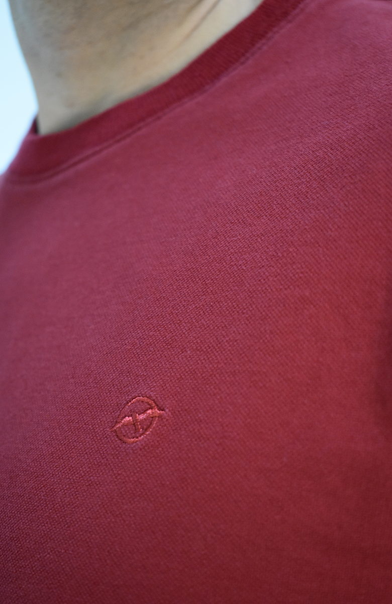 Camiseta Vinotinto Para Hombre