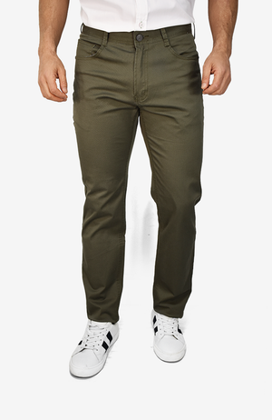 Pantalón Cinco Bolsillos Café para Hombre