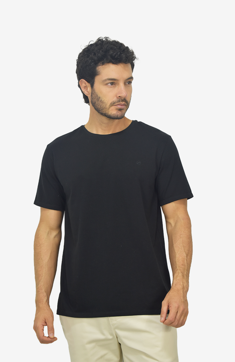 Camiseta básica Negra para Hombre