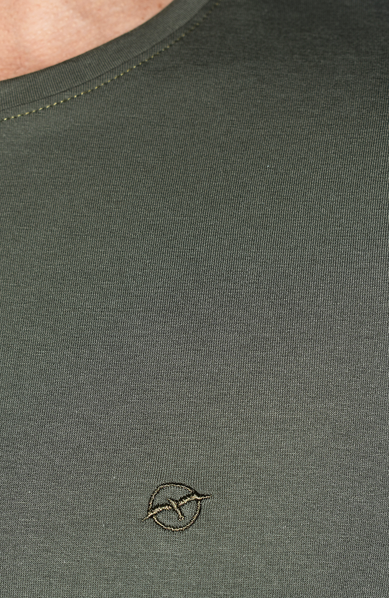 Camiseta básica Verde para Hombre