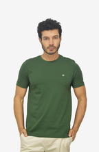 Camiseta básica Verde para Hombre
