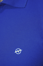 Camiseta Polo Azul Rey Para Hombre