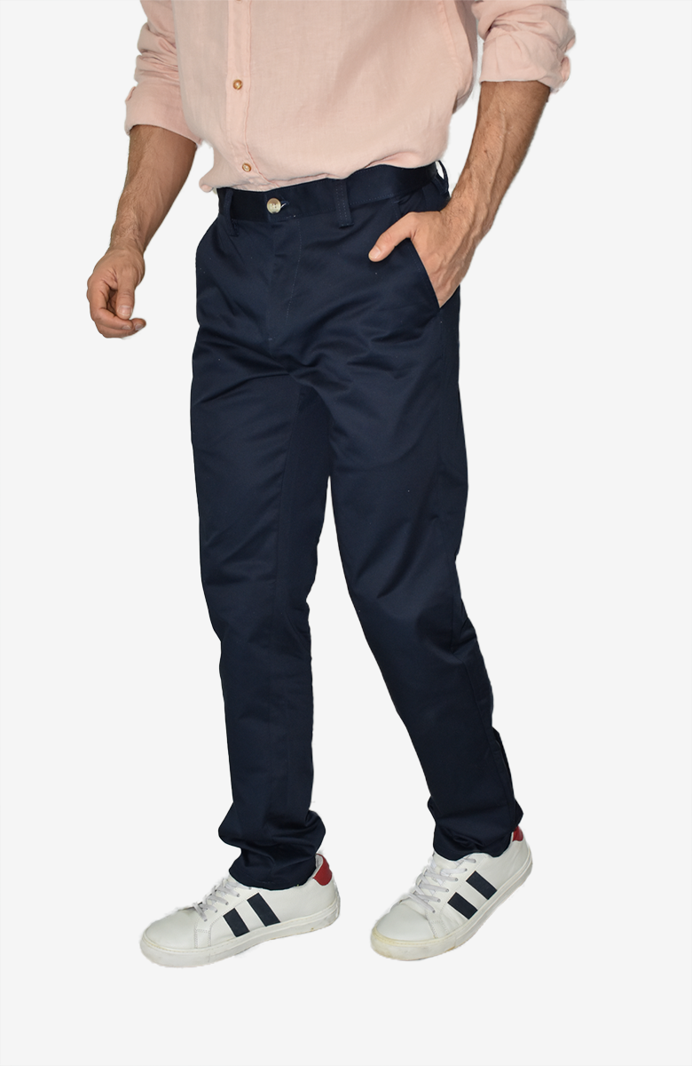 Pantalón Azul  Para Hombre