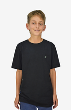 Camiseta básica niño color Negra