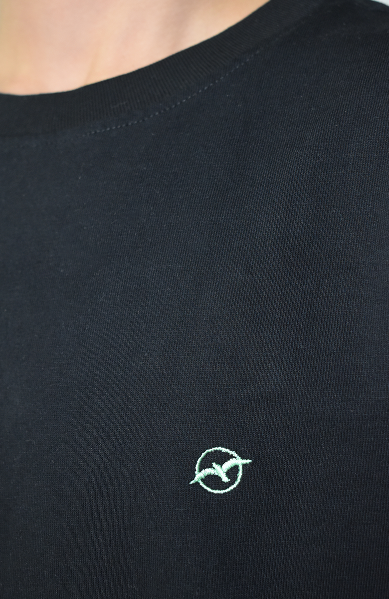 Camiseta básica niño color Negra