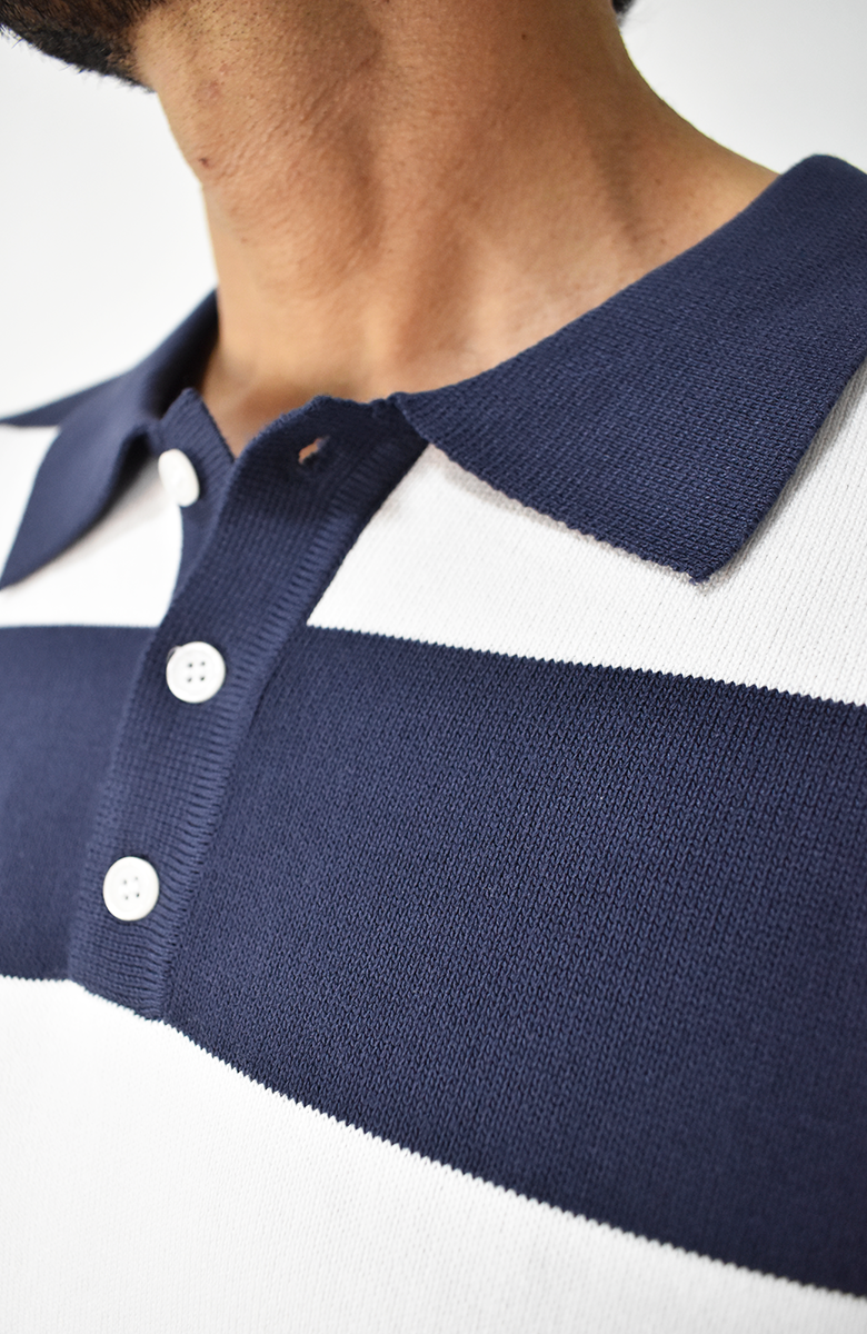 Buso Tejido a Rayas para Hombre