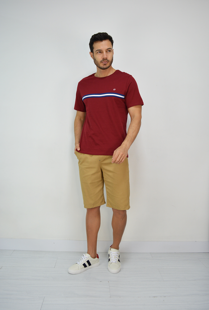 Camiseta Vinotinto Para Hombre TS3042