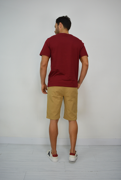 Camiseta Vinotinto Para Hombre TS3042