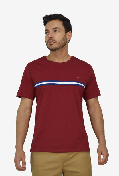 Camiseta Vinotinto Para Hombre TS3042