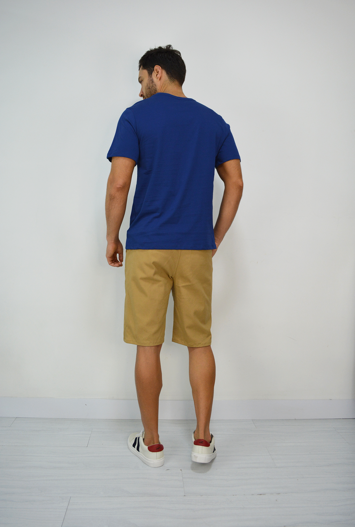 Camiseta Azul Para Hombre TS3042