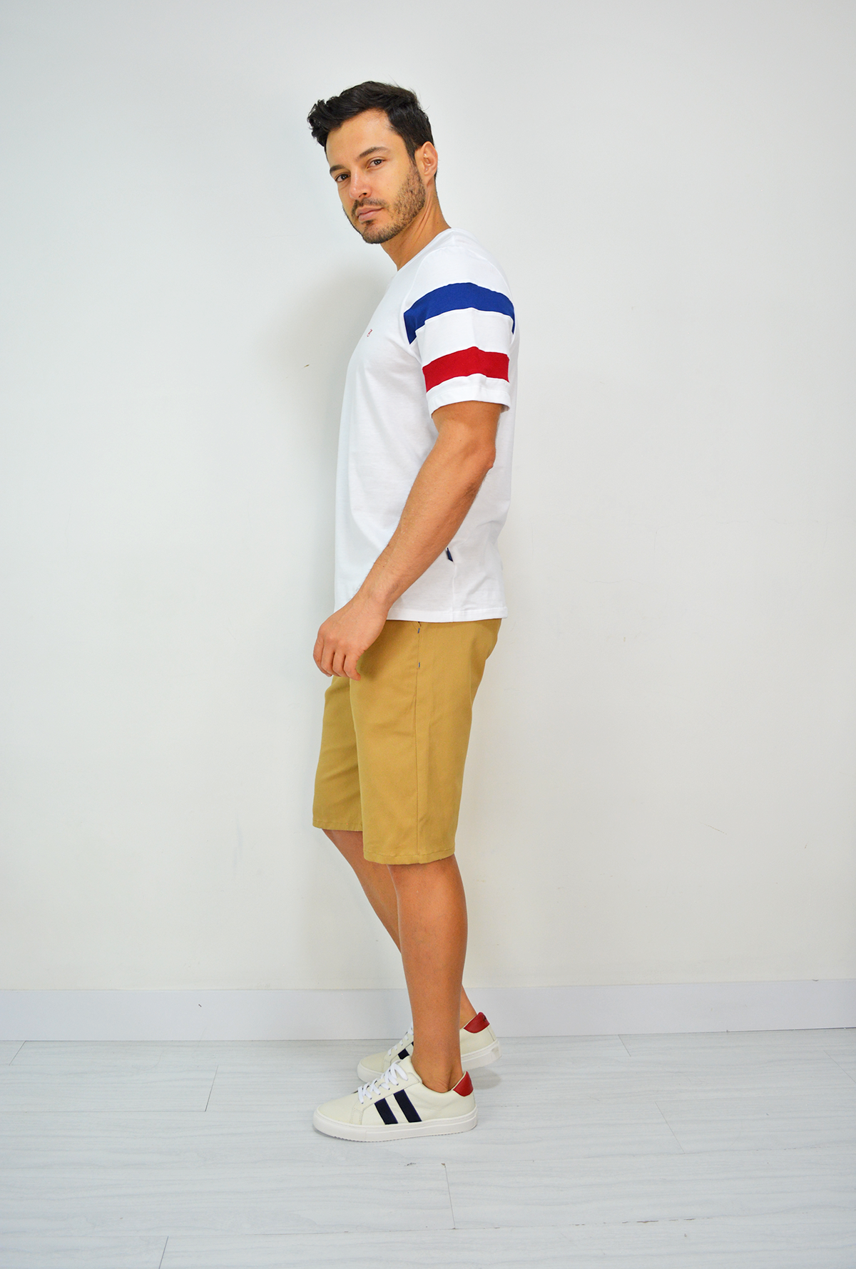 Camiseta Blanca Para Hombre TS3049