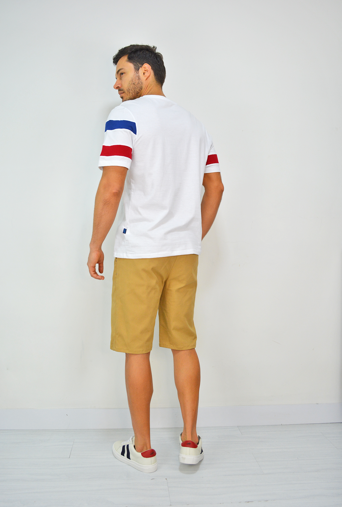 Camiseta Blanca Para Hombre TS3049