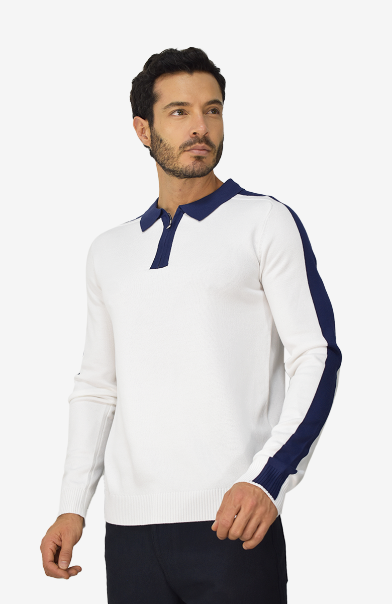 Buso Tejido Azul para Hombre