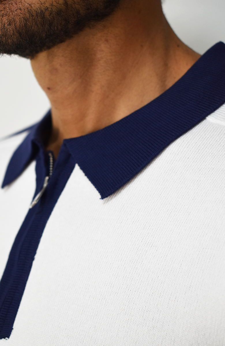 Buso Tejido Azul para Hombre