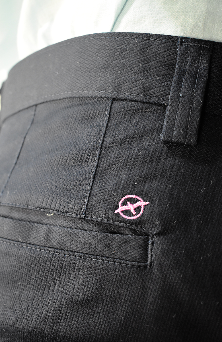 Pantalón dril texturizado Azul para Hombre