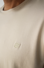 Camiseta básica Caqui para Hombre