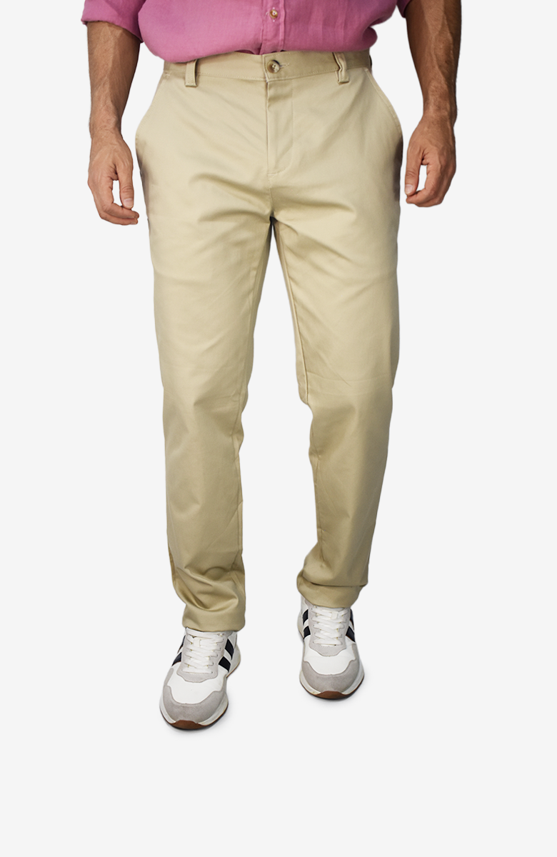 Pantalón de dril texturizado Caqui para Hombre