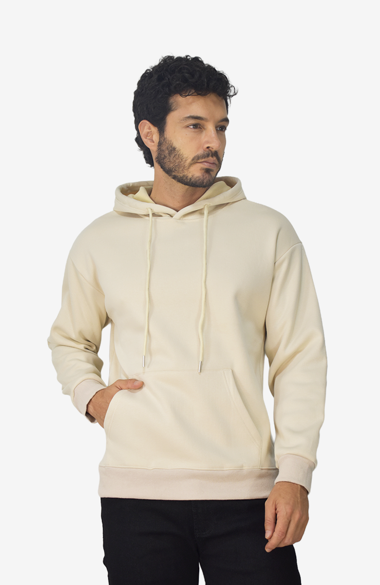 Hoodie básico Beige para Hombre