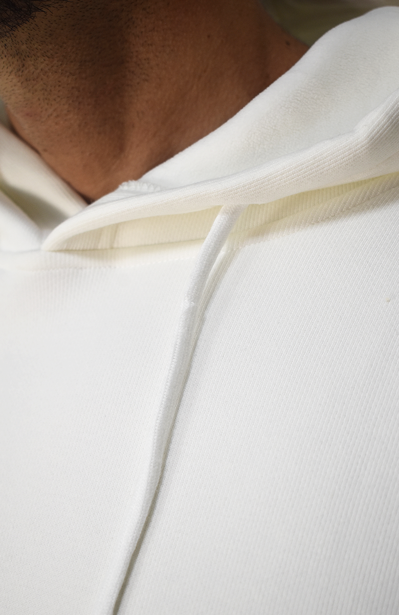 Hoodie básico Blanco para Hombre