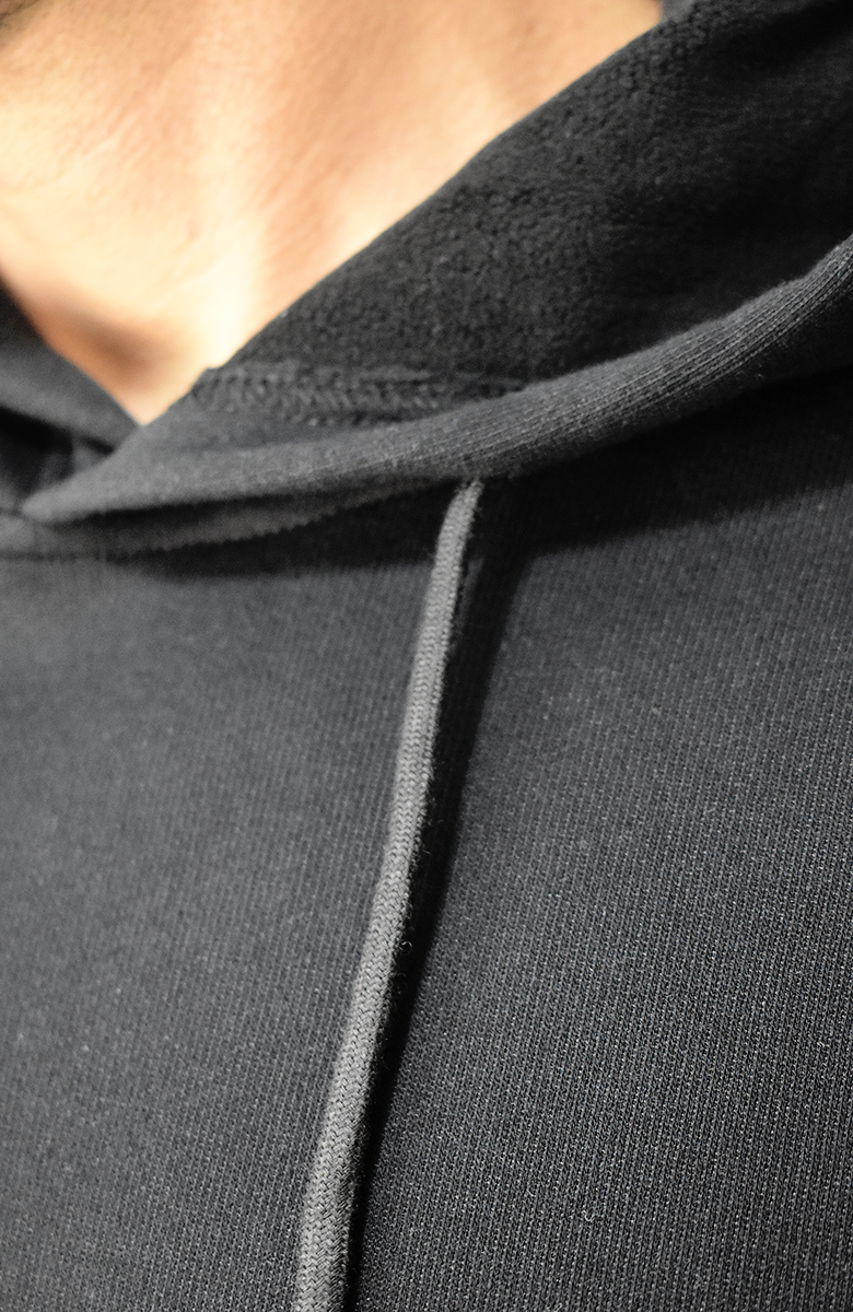 Hoodie básico Negro para Hombre