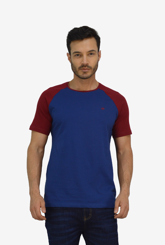 Camiseta Azul Para Hombre TS3037