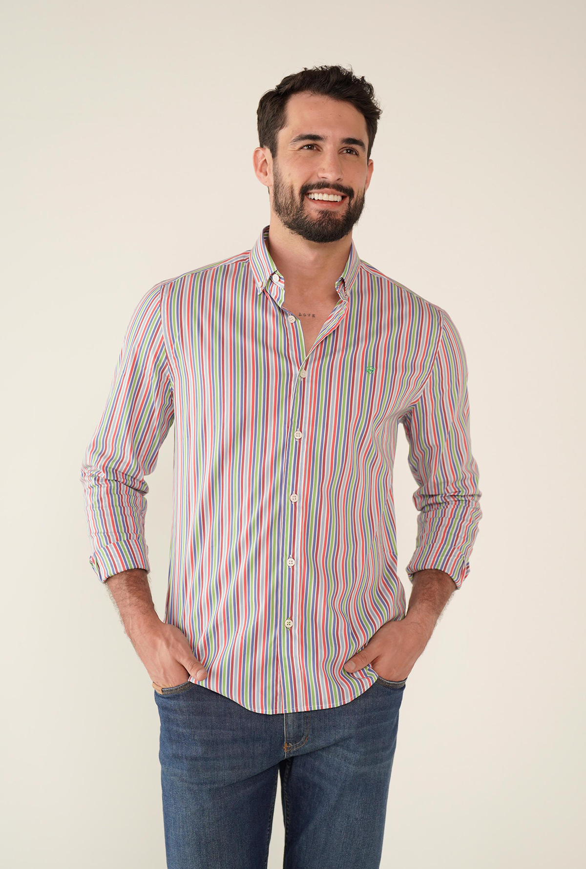 Camisa Manga Larga para Hombre DMCML3118