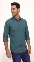 CAMISA MANGA LARGA OXFORD PARA HOMBRE