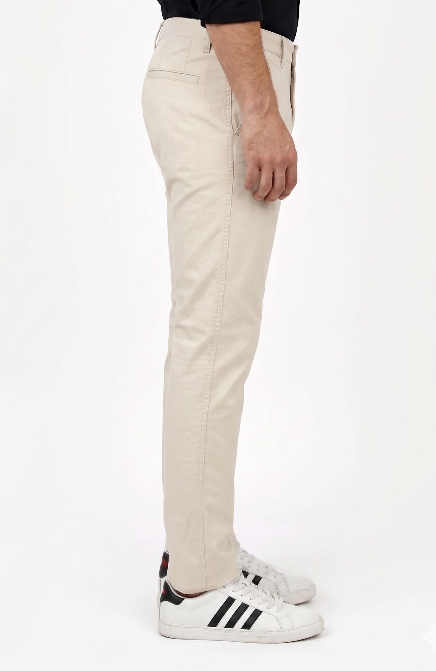PANTALÓN DRILL BEIGE PARA HOMBRE
