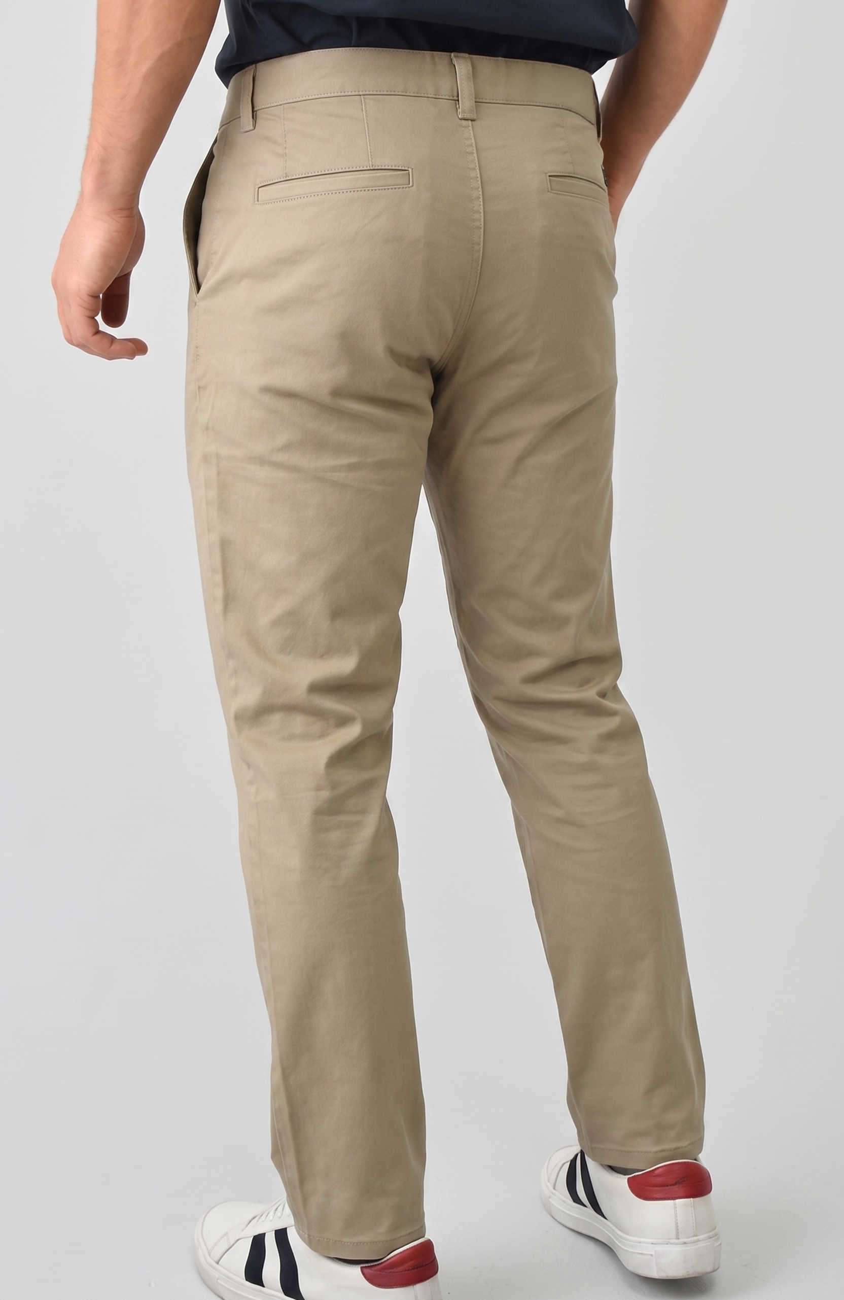 PANTALÓN DRILL BEIGE PARA HOMBRE